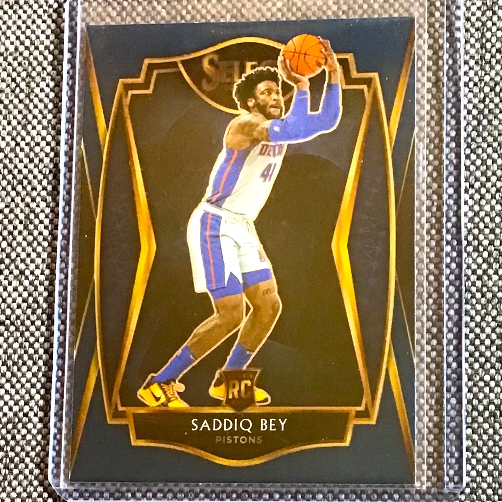 Saddiq Bey Panini Select 2021 Premier Level Rookie